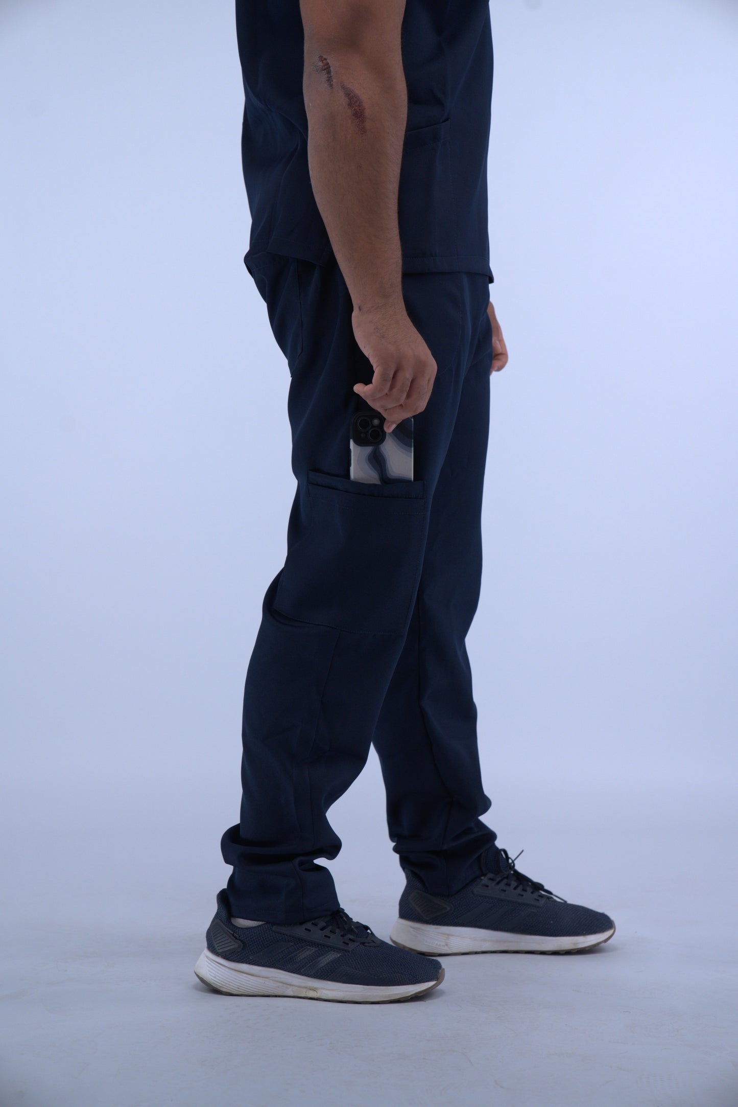 Male Navy Blue Scrub