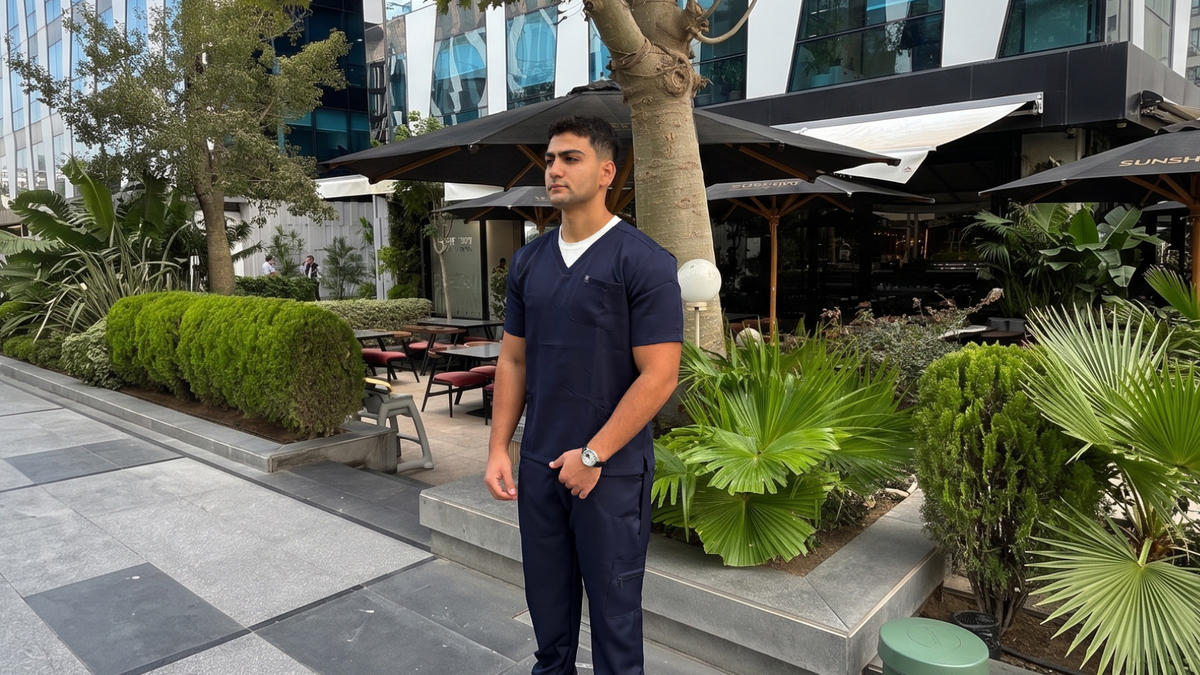 MALE SCRUBS