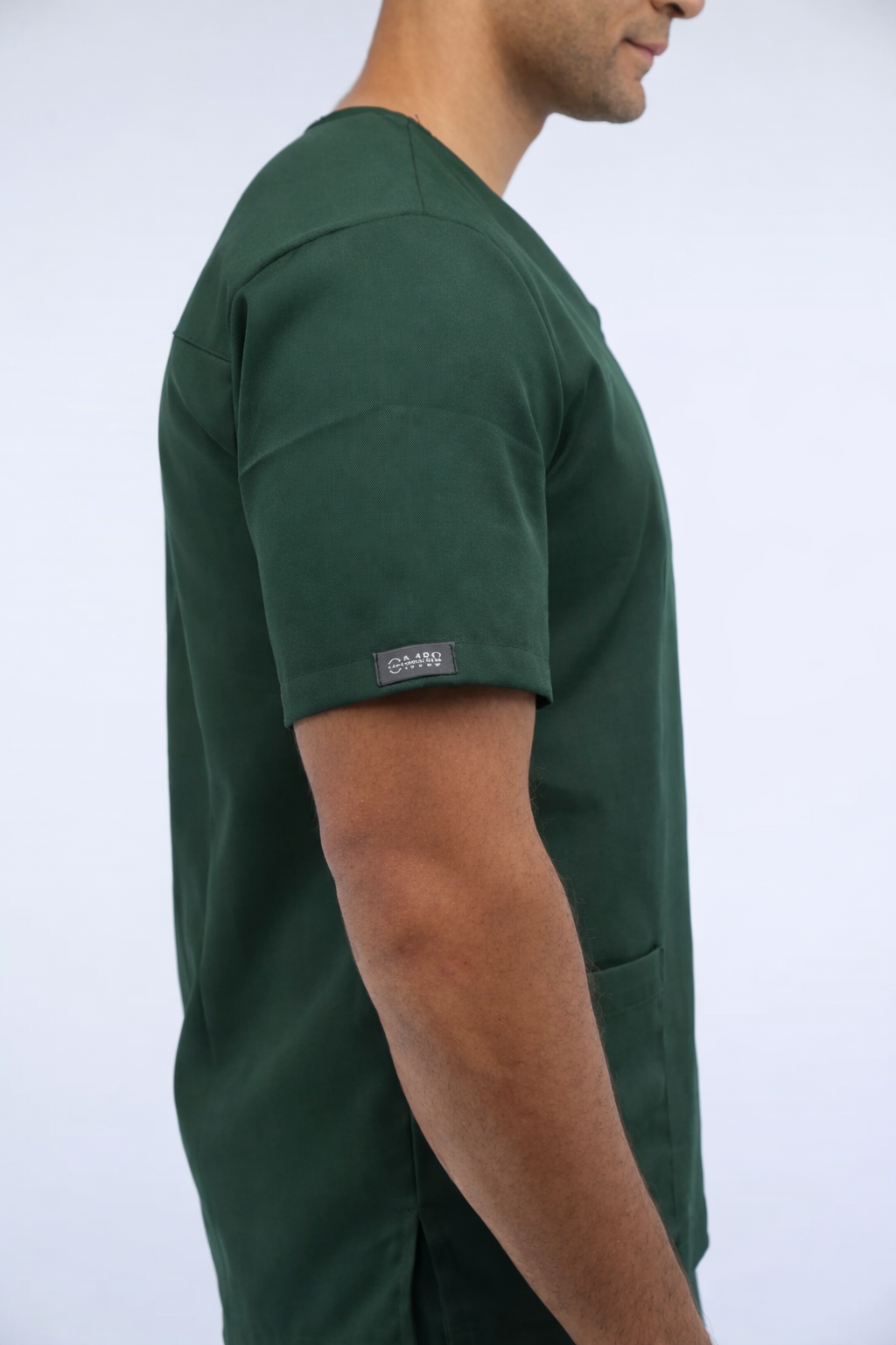 Male Dark Green Scrub