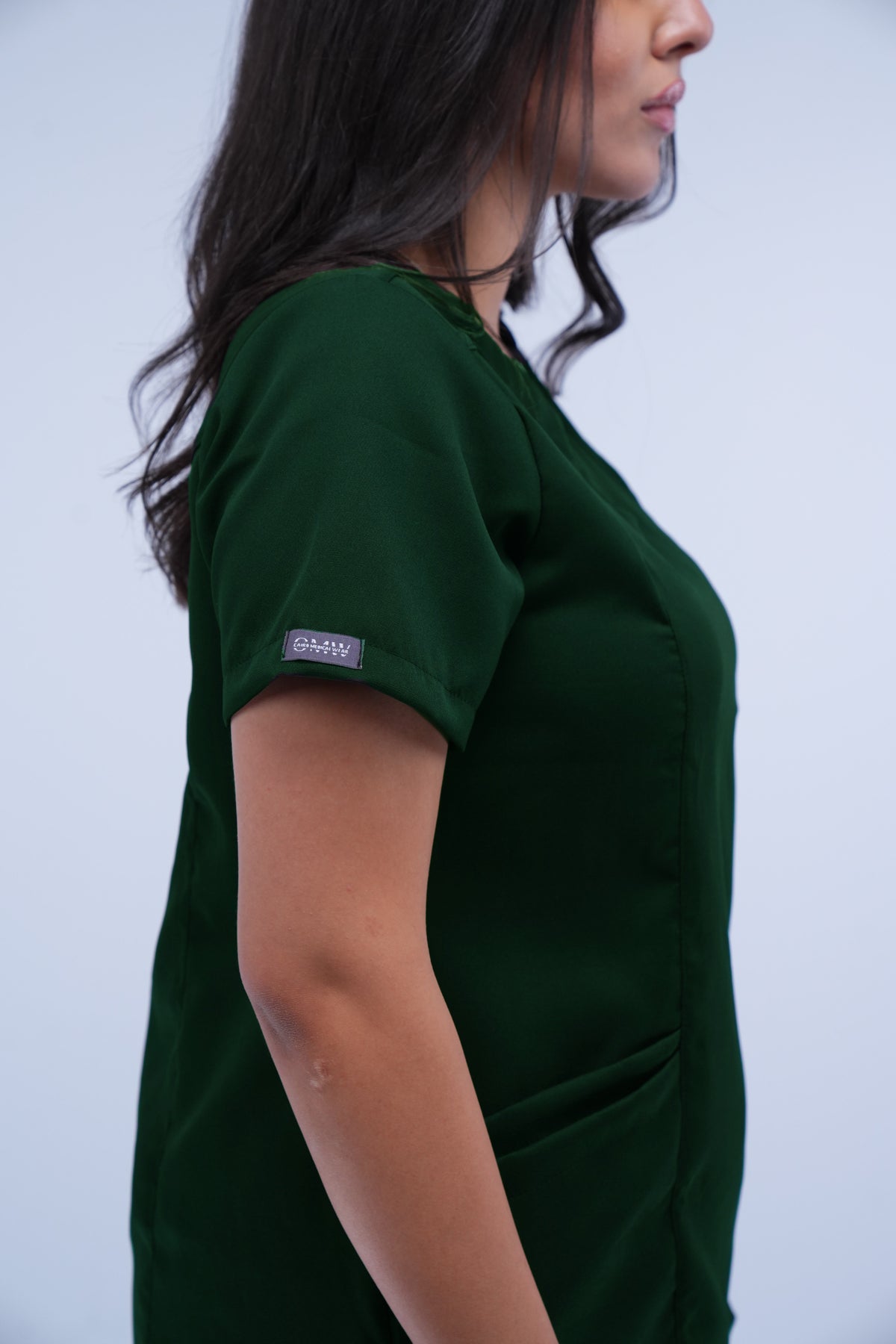 Female Forest Green Scrub